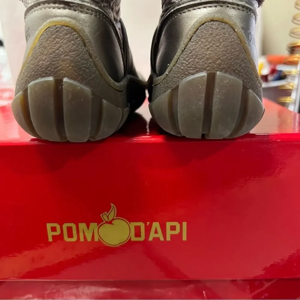 Pom D’Api Bronze Piwi Chabraque Sherpa  lined winter boots NWT size 5 Euro 120